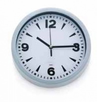 Reloj de cocina blanco Paris